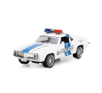 Maxx Wheels Işıklı Amerikan Polis Model Arabalar 12 cm. - Beyaz