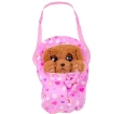 Sesli Baby Paws Yavru Köpek Peluş BAW01000 - Cocker Pembe Çanta