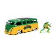 Sımba Turtles Leonardo 1962 Vw Bus 1:24 253285000