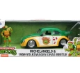 Jada Ninja Turtles Michelangelo 1959 Volkswagen Drag Beetle - 253285002