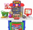 Supermarket Cashier Set with Fruit Mix (78cm)