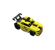 Sürtmeli Yarış Arabası Sarı - CTOY-9823-60