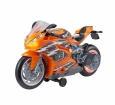 Teamsterz Street Moverz Sesli ve Işıklı Motorize Motosiklet 27 cm. - Turuncu