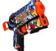 X-Shot Skins Flux Sonic The Hedgehog 8 Mermili Sünger Dart Atan Silah 21 cm