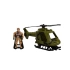 Askeri Araçlar Sesli Ve Işıklı Oyun Seti - Helikopter