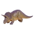 Dinozor Tekli Figür Triceratops-Yeşil-Kahverengi