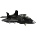 Ctoy Sürtmeli Çek Bırak F-22 Savaş Uçağı Siyah