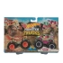 Hot Wheels Monster Trucks 1:64 Ölçek 2li Paketler FYJ64 - Carbonatod Vs I Bad Scoop