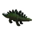 Sesli Dinozorlar 40 cm - Stegosaurus-Koyu Yeşil