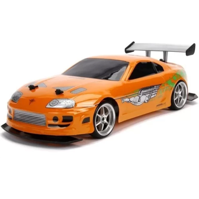 1:10 Jada Hızlı ve Öfkeli Fast & Furious RC 1995 Toyota Supra GTR Uzaktan Kumandalı Araba 209003