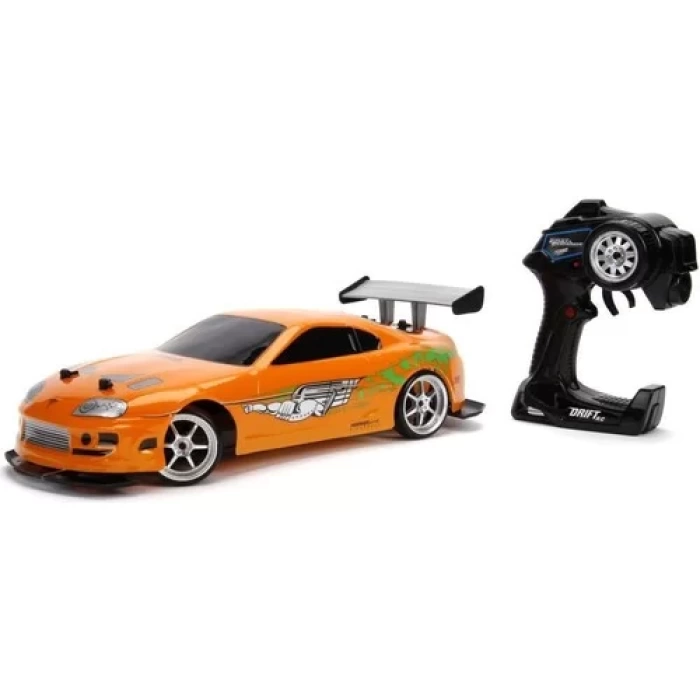 1:10 Jada Hızlı ve Öfkeli Fast & Furious RC 1995 Toyota Supra GTR Uzaktan Kumandalı Araba 209003