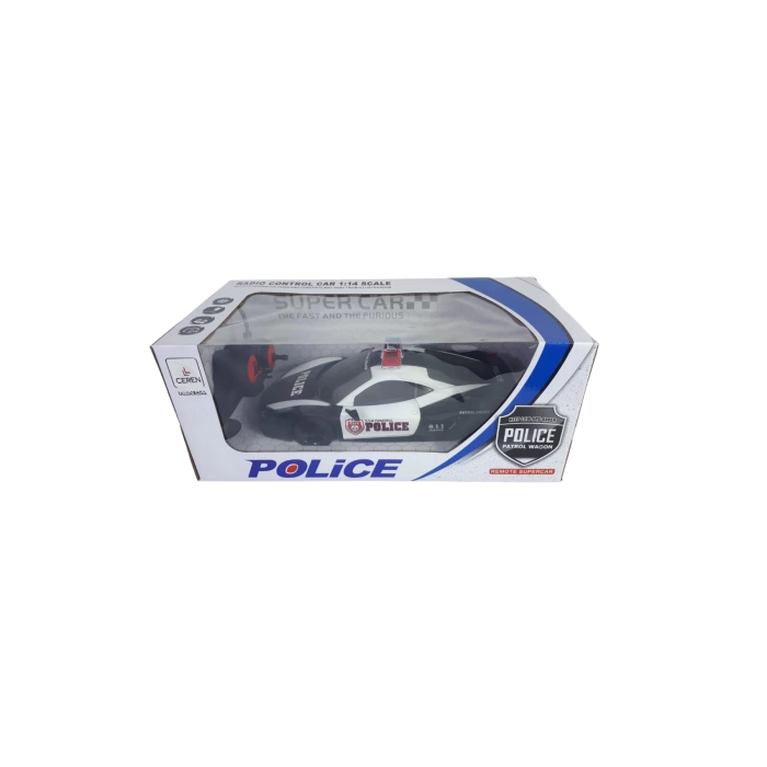 1:14 Şarjlı Işıklı Uzaktan Kumandalı Polis Arabası CTOY-RD018