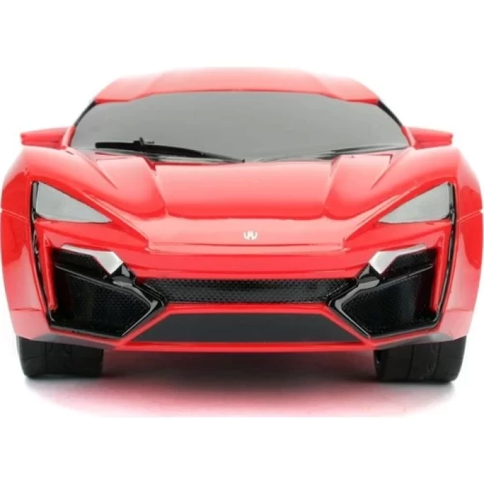 1:16 Jada Hızlı ve Öfkeli Fast & Furious RC Lykan Hypersport Uzaktan Kumandalı Araba 206005