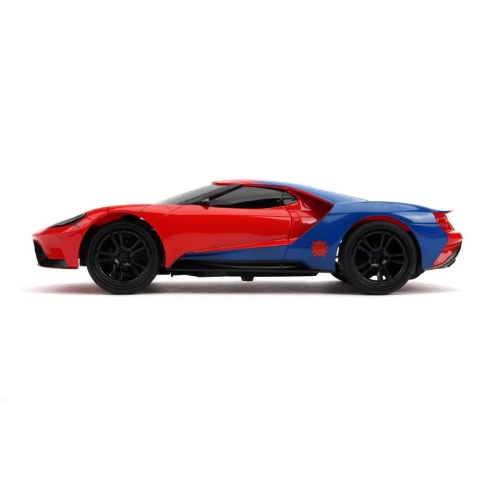 1:16 Jada Marvel Örümcek Adam Spider-Man RC 2017 Ford GT Uzaktan Kumandalı Araba