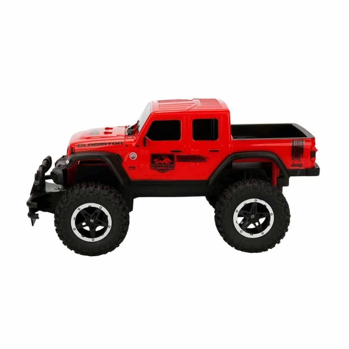 1:16 Jeep Gladiator Ram Trx USB Şarjlı Uzaktan Kumandalı Araba - Kırmızı