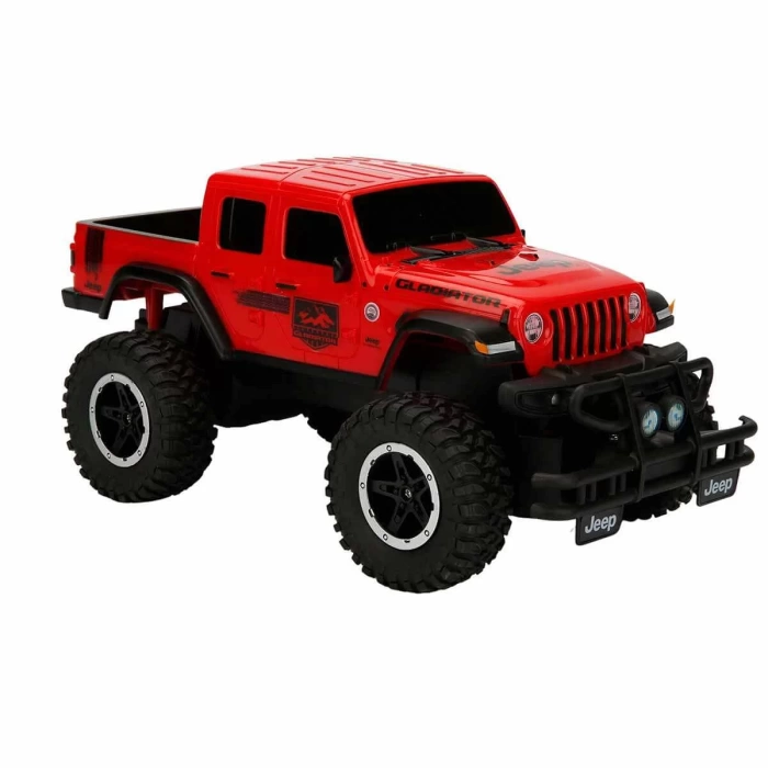 1:16 Jeep Gladiator Ram Trx USB Şarjlı Uzaktan Kumandalı Araba - Kırmızı