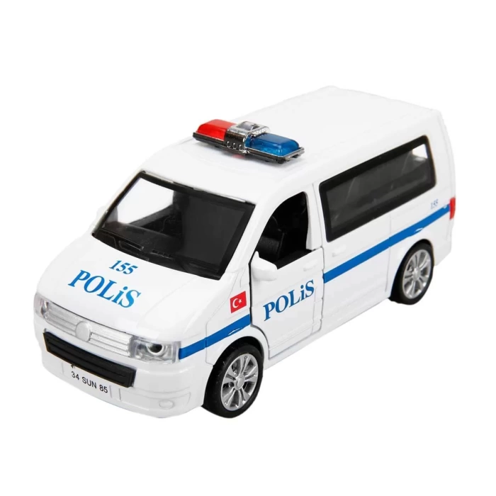 1:32 Sesli ve Işıklı Şehir Kurtarma Araçları 13 cm. - Polis