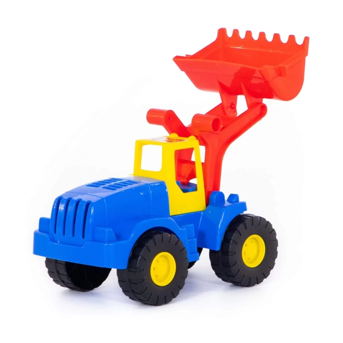 Agat Yükleyici Traktör - Mavi-Kırmızı
