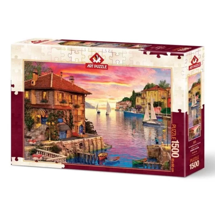 Art Puzzle 5374 Akdeniz Limanı 1500 Parça Puzzle