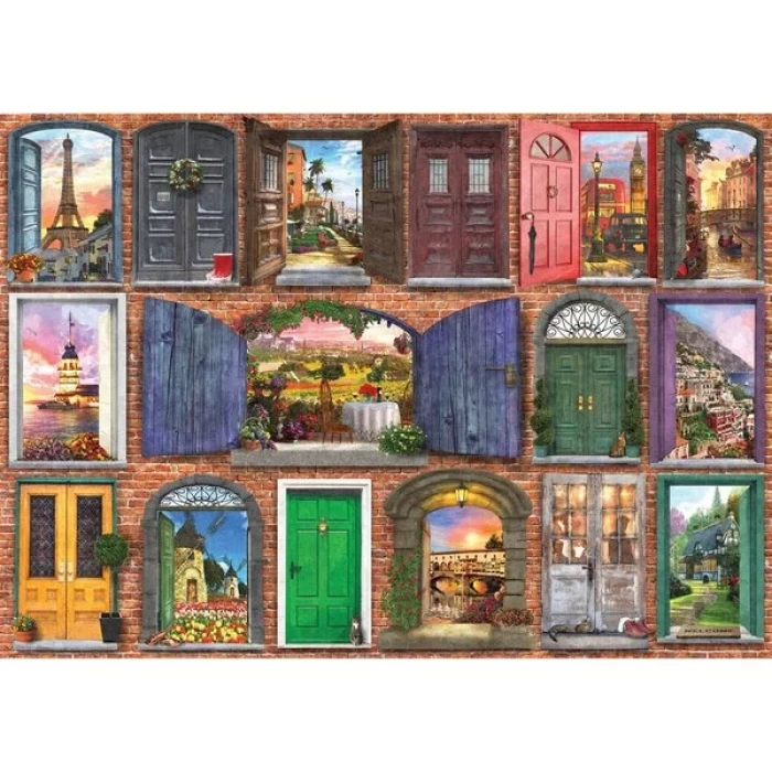 Avrupanın Kapıları 1000 Parça Puzzle 5219