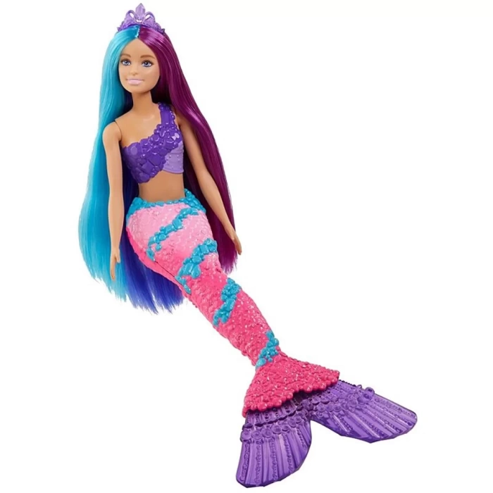 Barbie Dreamtopia Uzun Saçlı Denizkızı Bebek GTF37-GTF39