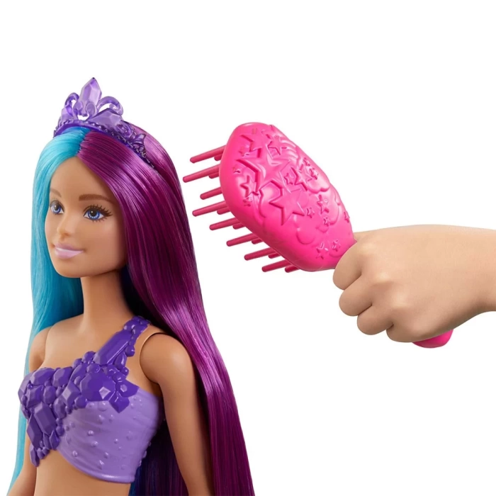 Barbie Dreamtopia Uzun Saçlı Denizkızı Bebek GTF37-GTF39