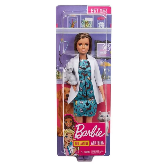 Barbie Kariyer Bebekler Veteriner DVF50-GJL63