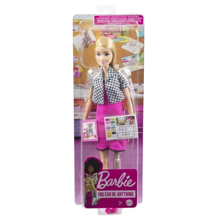 Barbie Kariyer Bebekleri İç Mimar DVF50-HCN12