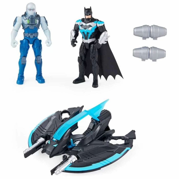 Batman Batwing Araç ve Mr. Freeze-Batman Aksiyon Figürü 10 cm.