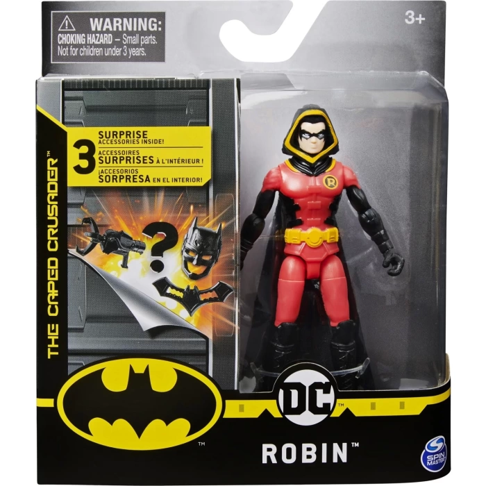 Batman Sürpriz Aksesuarlı Figür Kapşonlu Robin