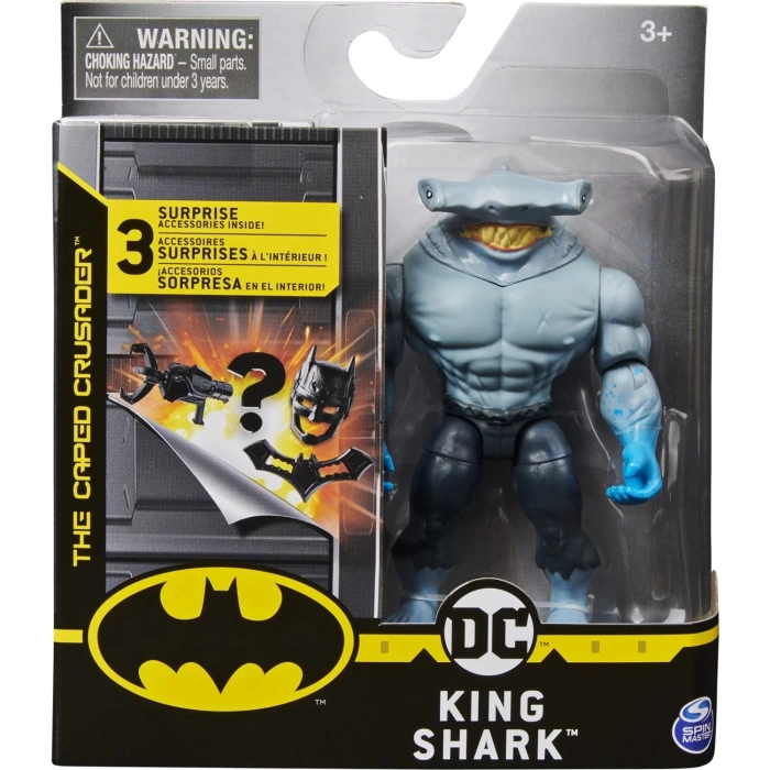 Batman Sürpriz Aksesuarlı Figür King Shark