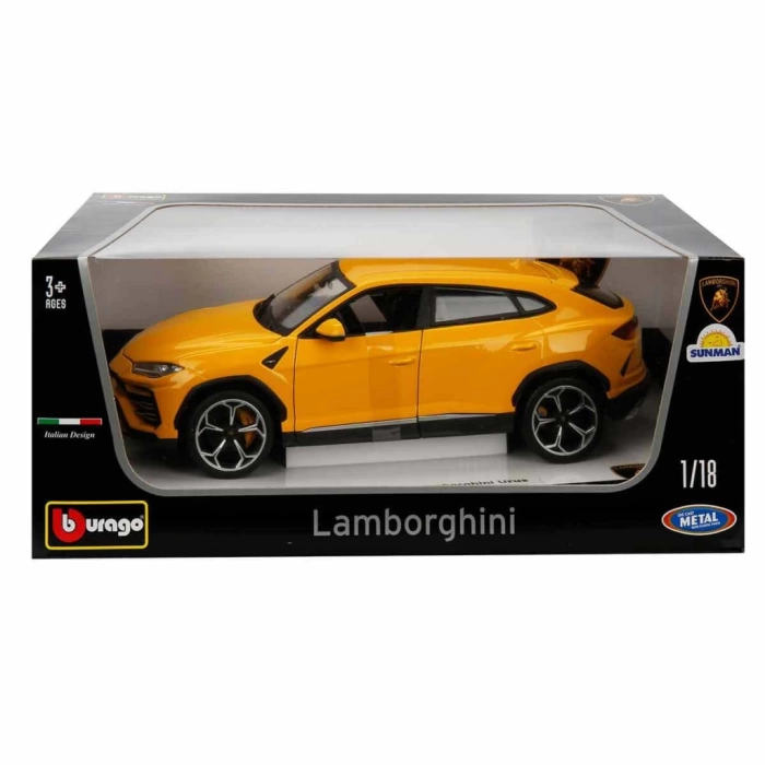 Bburago 1:18 Lamborghini Urus Model Araba - Sarı