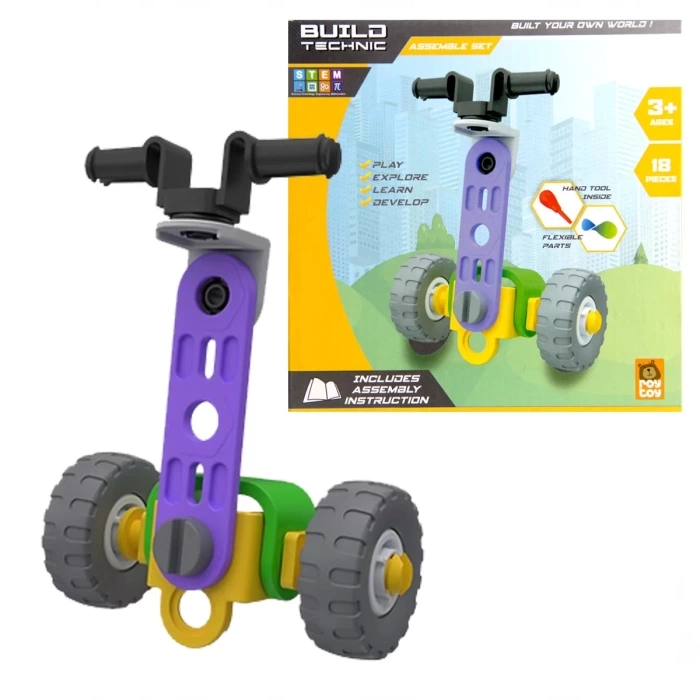 Build Technic Yap Boz Araçlar - Scooter