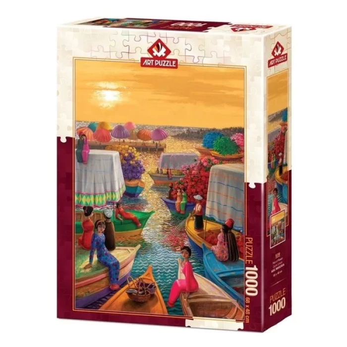 Çiçek Limanı 1000 Parça Puzzle 5238