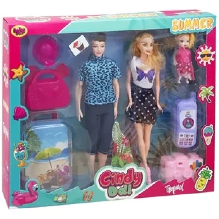 Cindy Doll Aile Tatil Seti OYD-02455