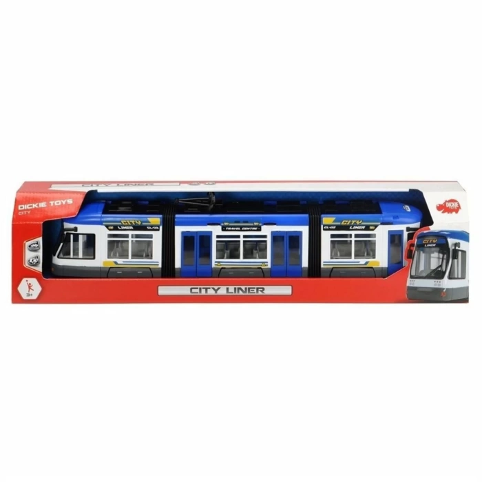 City Liner Red Tramvay 46 cm. - Mavi