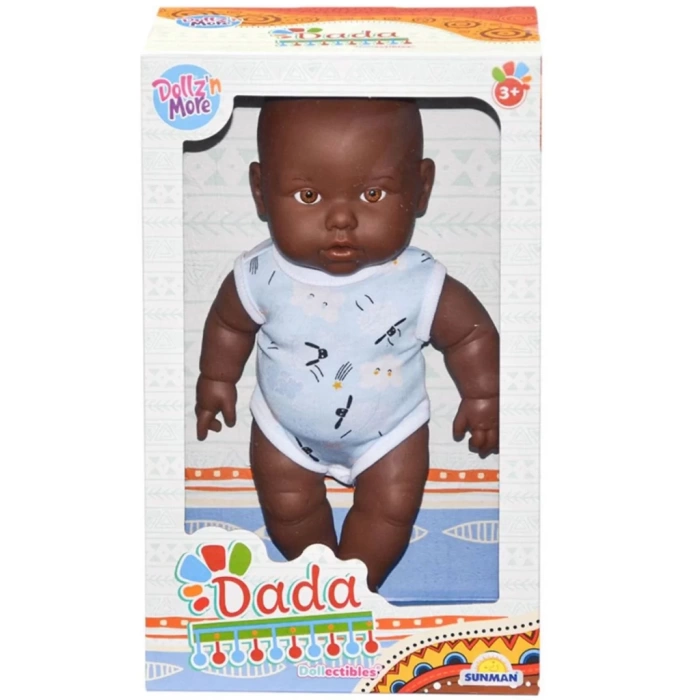 Dada Bebek 35 cm - Mavi Tulum