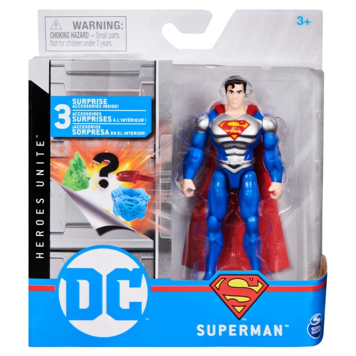 DC Comics 3 Sürprizli Aksesuarlı Aksiyon Figürü 10 cm.