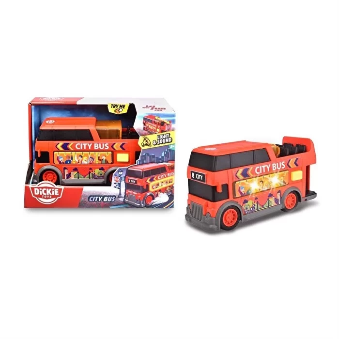 Dickie Toys Bus Işıklı Sesli 15cm