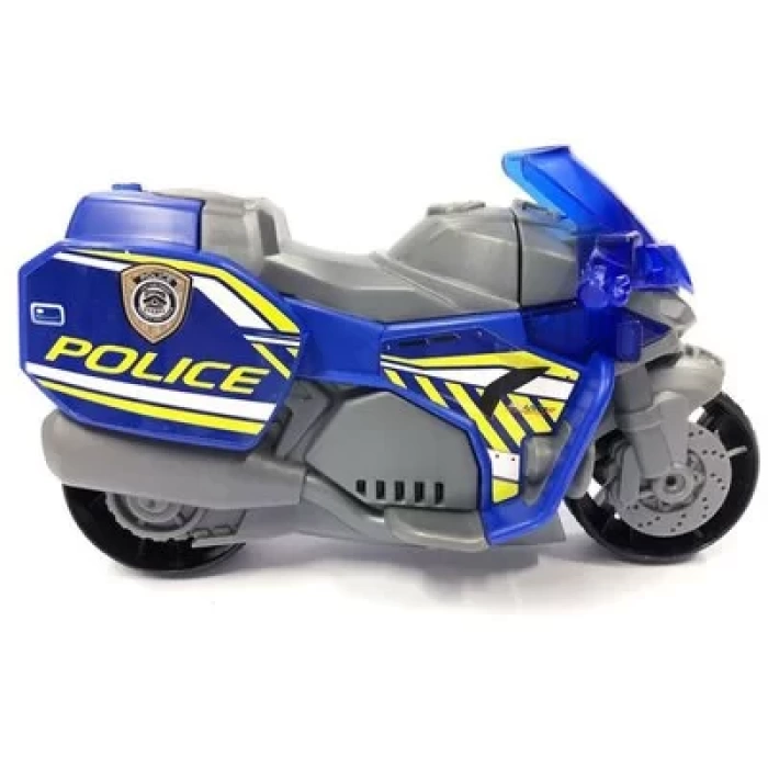 Dickie Toys Polis Motosiklet Sesli ve Işıklı 15 cm