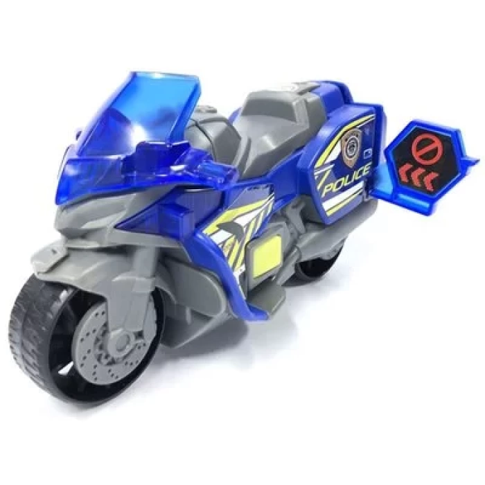 Dickie Toys Polis Motosiklet Sesli ve Işıklı 15 cm