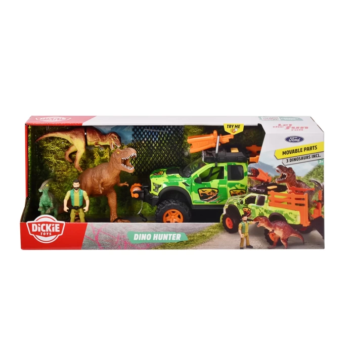 Dickie Toys Sesli ve Işıklı Dino Hunter