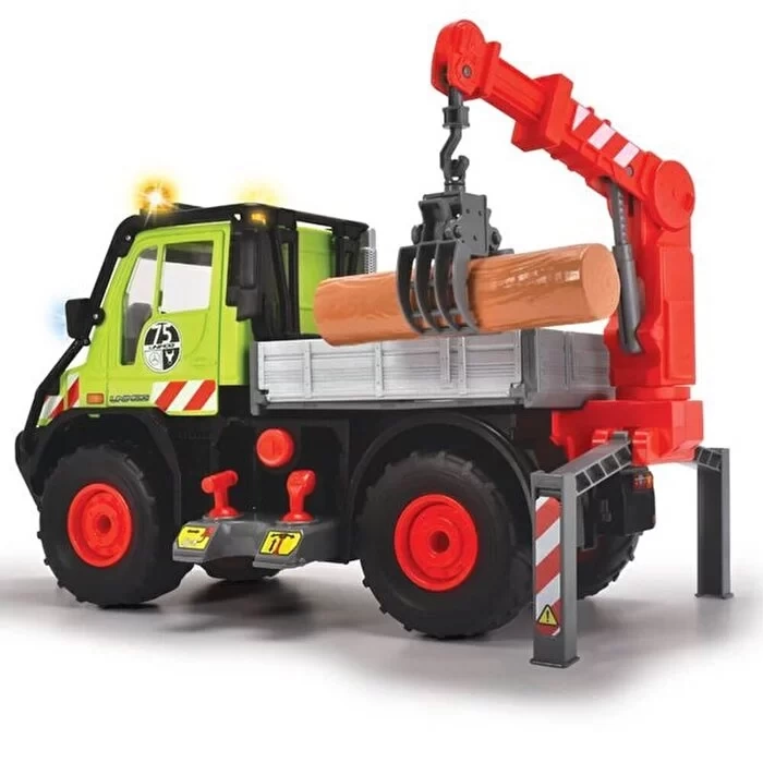 Dickie Toys Unimog U530 Kütük Taşıyıcı Vinç Kollu Kamyon