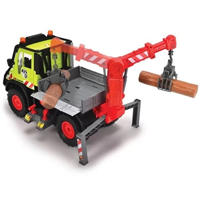 Dickie Toys Unimog U530 Kütük Taşıyıcı Vinç Kollu Kamyon