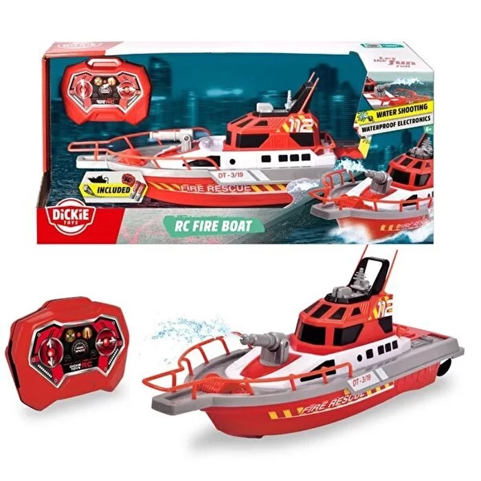 Dickie Toys Uzaktan Kumandalı RC Fire Boat