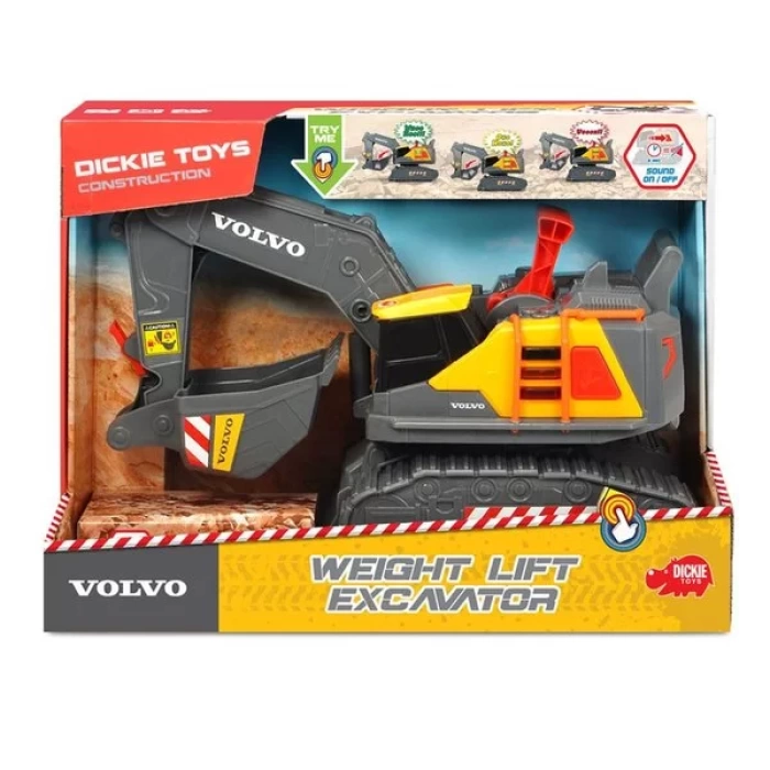 Dickie Toys Volvo Weight Lift Excavator