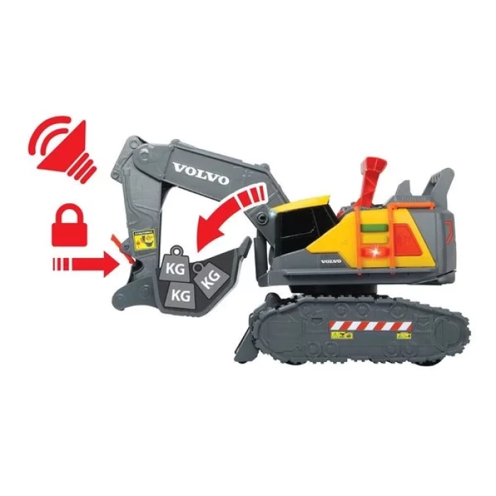 Dickie Toys Volvo Weight Lift Excavator