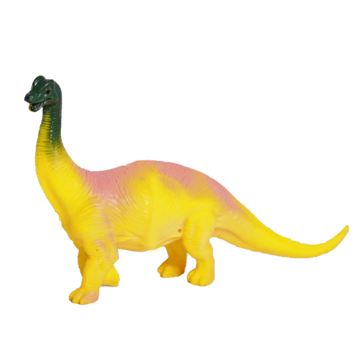 Dinozor Tekli Figür Brachiosaurus - Sarı-Yeşil