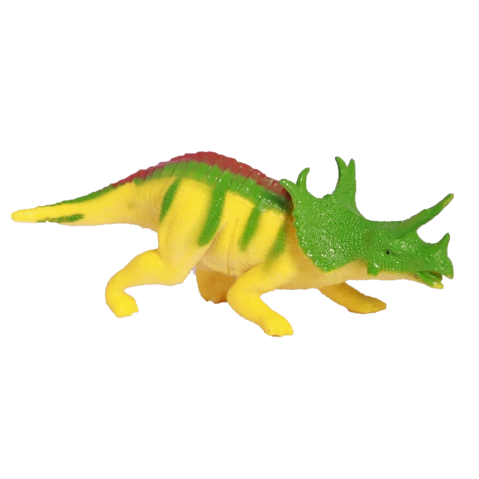 Dinozor Tekli Figür - Sarı-Yeşil