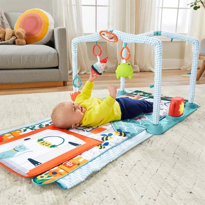 Fisher Price 3ü 1 Arada Sevimli Kulübe Jimnastik Merkezi HJK45